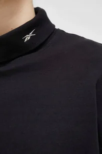 Bluza damska sportowa krótka ściągacz Reebok Classic longsleeve czarnar.1X - Bluzy damskie - miniaturka - grafika 1