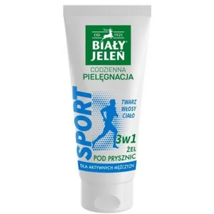 Pollena Biały Jeleń żel POD PRYSZNIC 3W1 DLA MĘŻCZYZN 200ml - Kosmetyki do kąpieli - miniaturka - grafika 2