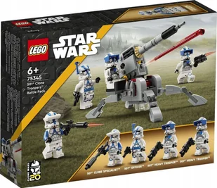 LEGO Star Wars - Zestaw bitewny - Żołnierze-klony z 501. legionu - Klocki - miniaturka - grafika 1