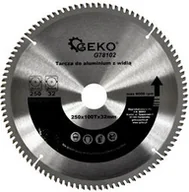 Tarcze do pił - Geko Tarcza widiowa piła do aluminium 210x100Tx32mm G78101 - miniaturka - grafika 1