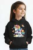 Bluzy dla dziewczynek - Bluza z unicornem dla dziewczynki - miniaturka - grafika 1