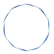 Pozostały sprzęt i akcesoria do ćwiczeń - Koło Hula-Hop Hp-Dt2030 76cm - miniaturka - grafika 1