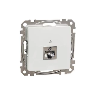 Schneider Electric Gniazdo komputerowe RJ45 kat.5e STP, biały SEDNA DESIGN - Gniazdka elektryczne - miniaturka - grafika 1