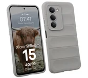 Etui i futerały do telefonów - Bizon Pancerne Tur do Xiaomi Redmi 15 4G / 5G Szary - miniaturka - grafika 1