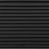 Ogrodzenia - Polbram Brama przesuwna Kreta 4x1,5 m prawa czarna - miniaturka - grafika 1