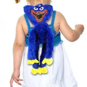 Plecaki worki - HUGGY WUGGY PLECAK TORBA POPPY PLAYTIME NIEBIESKA - miniaturka - grafika 1