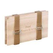 Dekoracje domu - Prasa do suszenia kwiatów i ziół drewniana - miniaturka - grafika 1