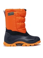 Buty dla dziewczynek - CMP Śniegowce Kids Hanki 2.0 30Q4704J Pomarańczowy - miniaturka - grafika 1