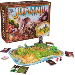 Jumanji Popłoch Spin Master - gra - Gry planszowe - miniaturka - grafika 1