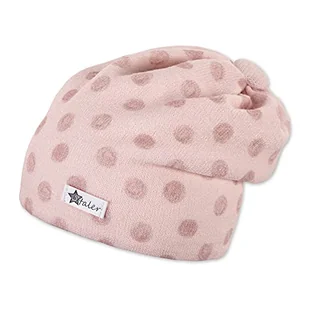 Sterntaler Slouch-Beanie Pünktchen Czapka z daszkiem Dziecko, Kolor: różowy, 35 - Czapki damskie - miniaturka - grafika 1