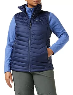 Columbia damskie Powder Lite Vest, niebieski, l 1757411 - Kamizelki damskie - miniaturka - grafika 1