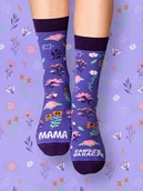 Skarpetki damskie - MAMA MA ZAWSZE RACJĘ / skarpety - miniaturka - grafika 1