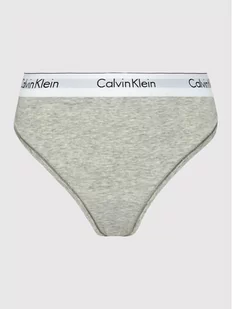 Calvin Klein Underwear Stringi 000QF5117E Szary - Majtki damskie - miniaturka - grafika 1