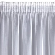 Firany - Firana Gotowa Alia Na Taśmie 350x270cm Biały - miniaturka - grafika 1