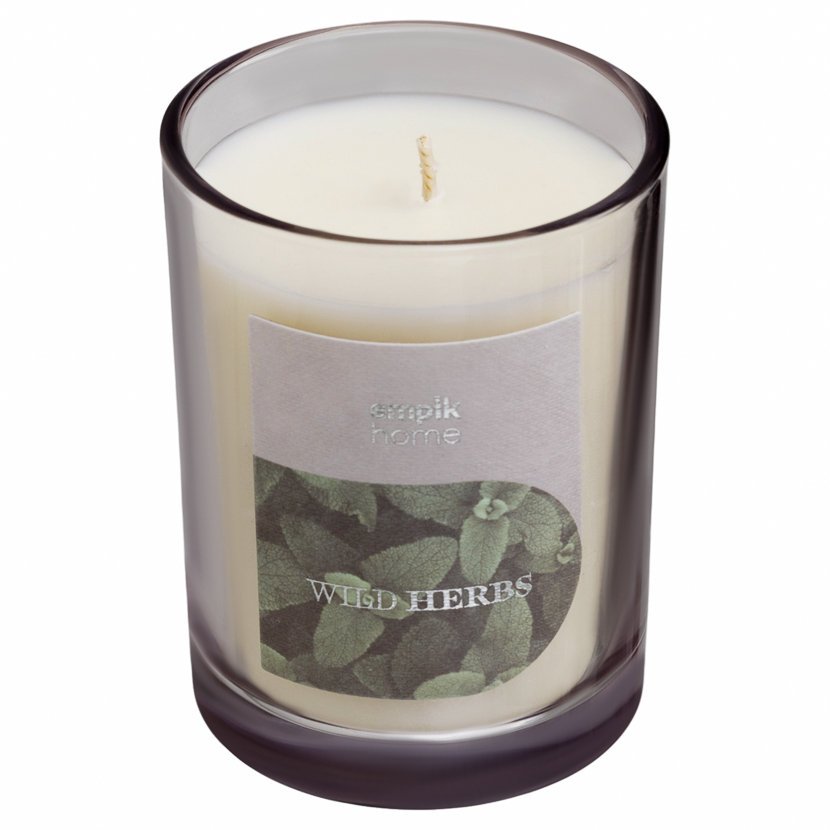Empik Home, Świeca sojowa, Natural, Wild Herbs, 250 g