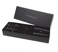 Skarpetki męskie - Zestaw prezentowy pudełko Tommy Hilfiger skarpetki 3 pary 39-42 - miniaturka - grafika 1