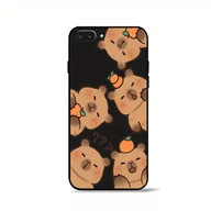 Inne - TEMU Uroczy etui na telefon z motywem kapibary, zaprojektowany dla różnych modeli iPhone, w tym iPhone 6, X, XS Max, 7, XR, 8, 6S Plus, 13, 12 Mini, - miniaturka - grafika 1