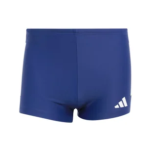 Męskie Bokserki kąpielowe ADIDAS 3S BLD BOXER JN6536 – Granatowy - Kąpielówki męskie - miniaturka - grafika 1