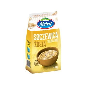 Melvit Soczewica żółta 400g