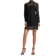Sukienki - Sukienka damska Superdry Studios Lace Mini koronkowa mini czarna-S - miniaturka - grafika 1