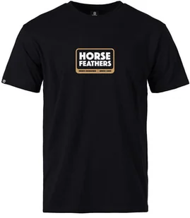 t-shirt HORSEFEATHERS MILLENIUM T-SHIRT Black - Koszulki męskie - miniaturka - grafika 1
