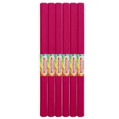 Szkolne artykuły papiernicze - Starpak Bibuła marszczona 09 bordowa (10szt) - miniaturka - grafika 1