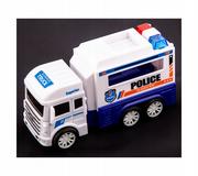 Samochody i pojazdy dla dzieci - Ciężarówka Policyjna Radiowóz Samochód Policji - miniaturka - grafika 1