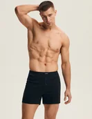 Majtki męskie - Bokserki Classic 43354 Czarne K342 - miniaturka - grafika 1