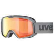 Gogle narciarskie - UVEX, gogle narciarskie, Elemnt FM, srebrny - miniaturka - grafika 1