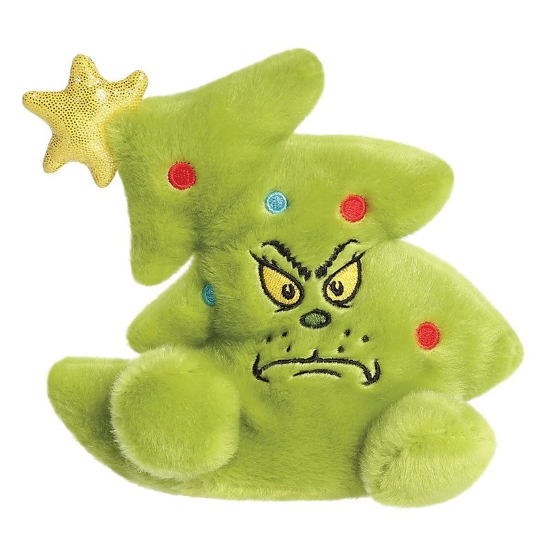 Grinch Maskotka dla Dziecka Zielona Choinka Oryginalna Przytulanka Grincz 13cm