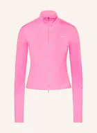 Kurtki damskie - Nike Kurtka Do Biegania Swift pink - miniaturka - grafika 1
