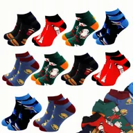 Skarpetki męskie - 10 X Skarpetki Męskie Bawełniane Skarpety Stopki Kolorowe Śmieszne 40/43 - miniaturka - grafika 1