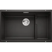 Zlewozmywaki - Blanco Komora SUBLINE 700-U Level Czarny InFino 526004 - miniaturka - grafika 1