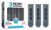 Wkłady filtrujące - Filtr do butelki Dafi 3szt. Stalowy - miniaturka - grafika 1