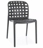 Krzesła - Krzesło Strip Szary - miniaturka - grafika 1