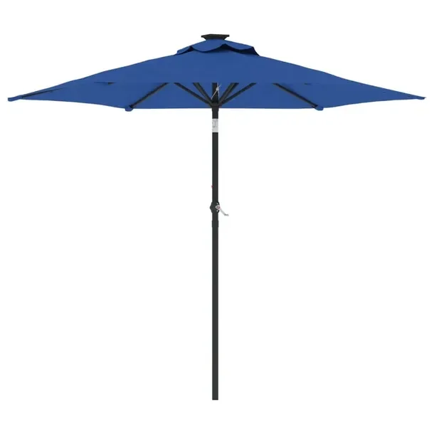 Parasol ogrodowy lazurowy 225x225x212 cm