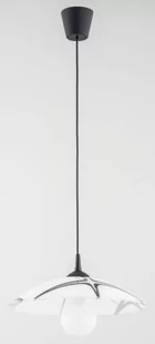 Begonia lampa wisząca 1-punktowa czarna 60983 - Lampy sufitowe - miniaturka - grafika 1