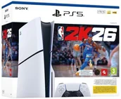 Konsole Playstation - Sony Playstation 5 + NBA 2K26 - miniaturka - grafika 1