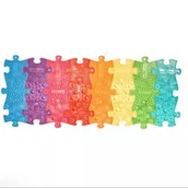 Maty piankowe - Muffik: Zestaw sensorycznych puzzli nano - tęcza, 24 szt. - miniaturka - grafika 1
