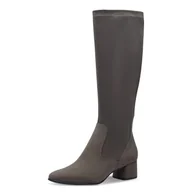 Kozaki damskie - Marco Tozzi Damskie długie buty 2-25524-43 modne kozaki, Pepper, 39 EU, Pepper, 39 EU - miniaturka - grafika 1