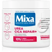 Kremy do twarzy - Mixa Urea Cica Repair+ Regenerujący Krem do twarzy i ciała 400 ml - miniaturka - grafika 1