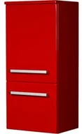 Szafki łazienkowe - Regał łazienkowy czerwony 40x89cm FOKUS z szufladą - miniaturka - grafika 1
