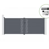 Bramy garażowe - Elektryczna CASANOOV BRAMA skrzydłowa ARLBERG 400B160 + napęd HICKER B200 - miniaturka - grafika 1