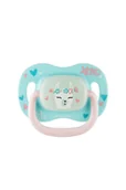 Smoczki do butelek - Canpol babies Smoczek silikonowy 6-18m symetryczny  Exotic Lama) - miniaturka - grafika 1