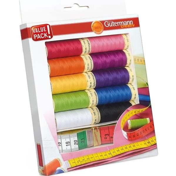 Zestaw Nici Uniwersalnych Gutermann 100M + Marka Krawiecka Art.734581