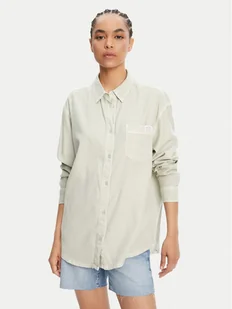 RVCA Koszula Showdown 23B051501 Zielony Relaxed Fit - Koszule damskie - miniaturka - grafika 1