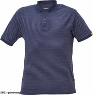 Odzież robocza - CERVA NOYO ESD POLO - koszulka polo - granatowy XXL - miniaturka - grafika 1