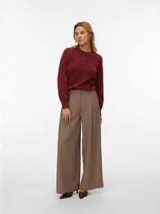Vero Moda Sweter w kolorze bordowym - Swetry damskie - miniaturka - grafika 1