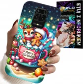 Przyprawy i zioła sypkie - ETUI DO XIAOMI NOTE 9 PRO / 9S - RENIFER Z PIERNIKIEM MERRY CHRISTMAS - miniaturka - grafika 1