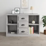 Szafki do salonu - vidaXL Szafka, szary dąb sonoma, 104,5x35,5x67,5 cm - miniaturka - grafika 1